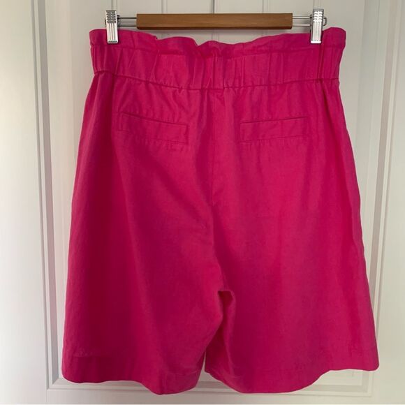 Eudon Choi Pink Pleated Shorts 8 - Picture 6 of 8